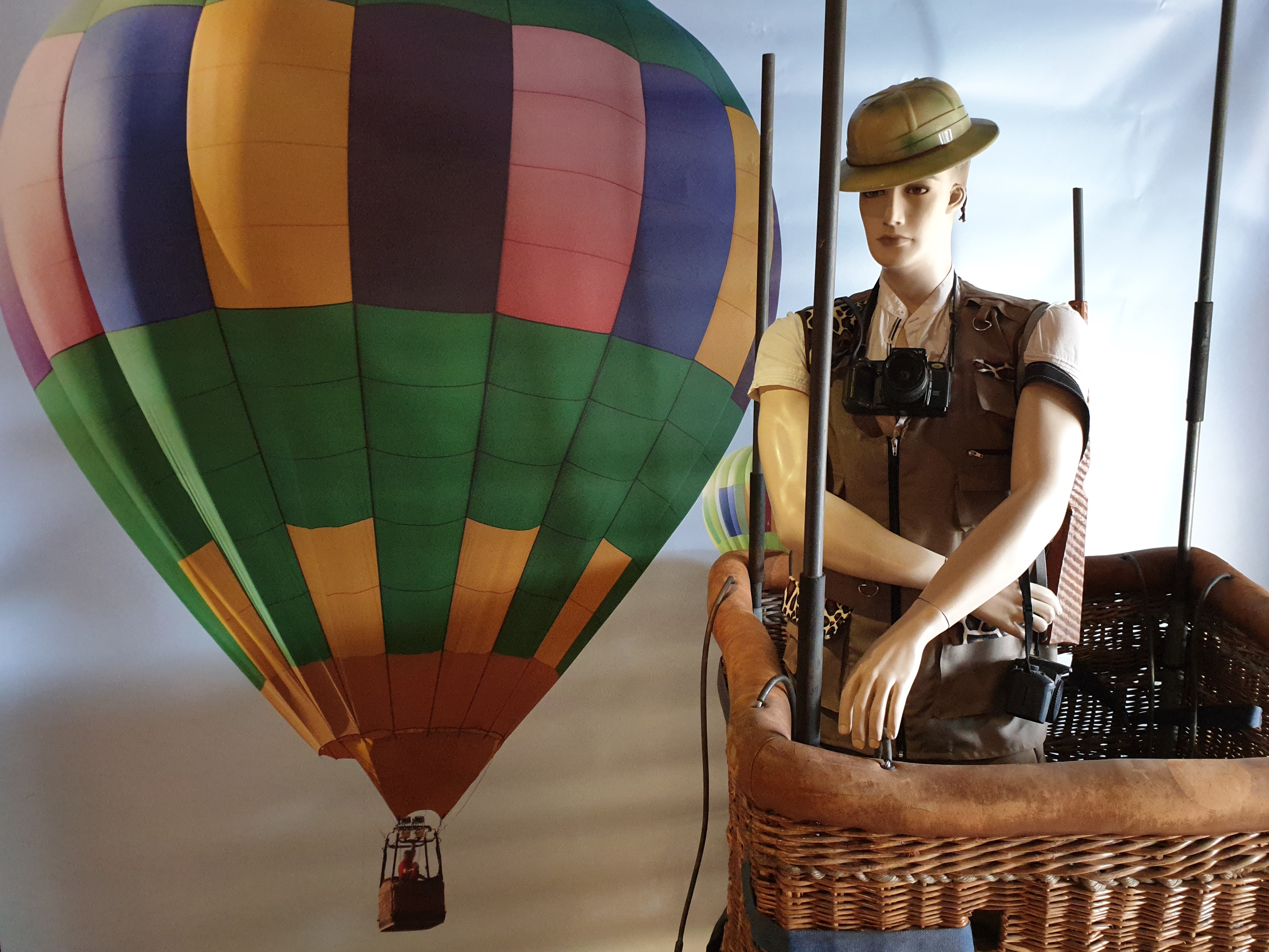 verhuur setting 'luchtballon' huren