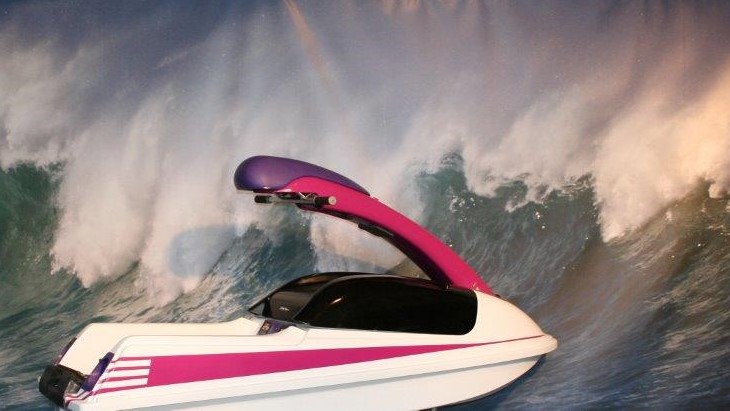 verhuur decor setting backdrop jetski huren