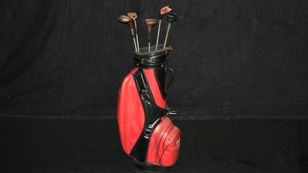 verhuur vintage golf zak tas huren