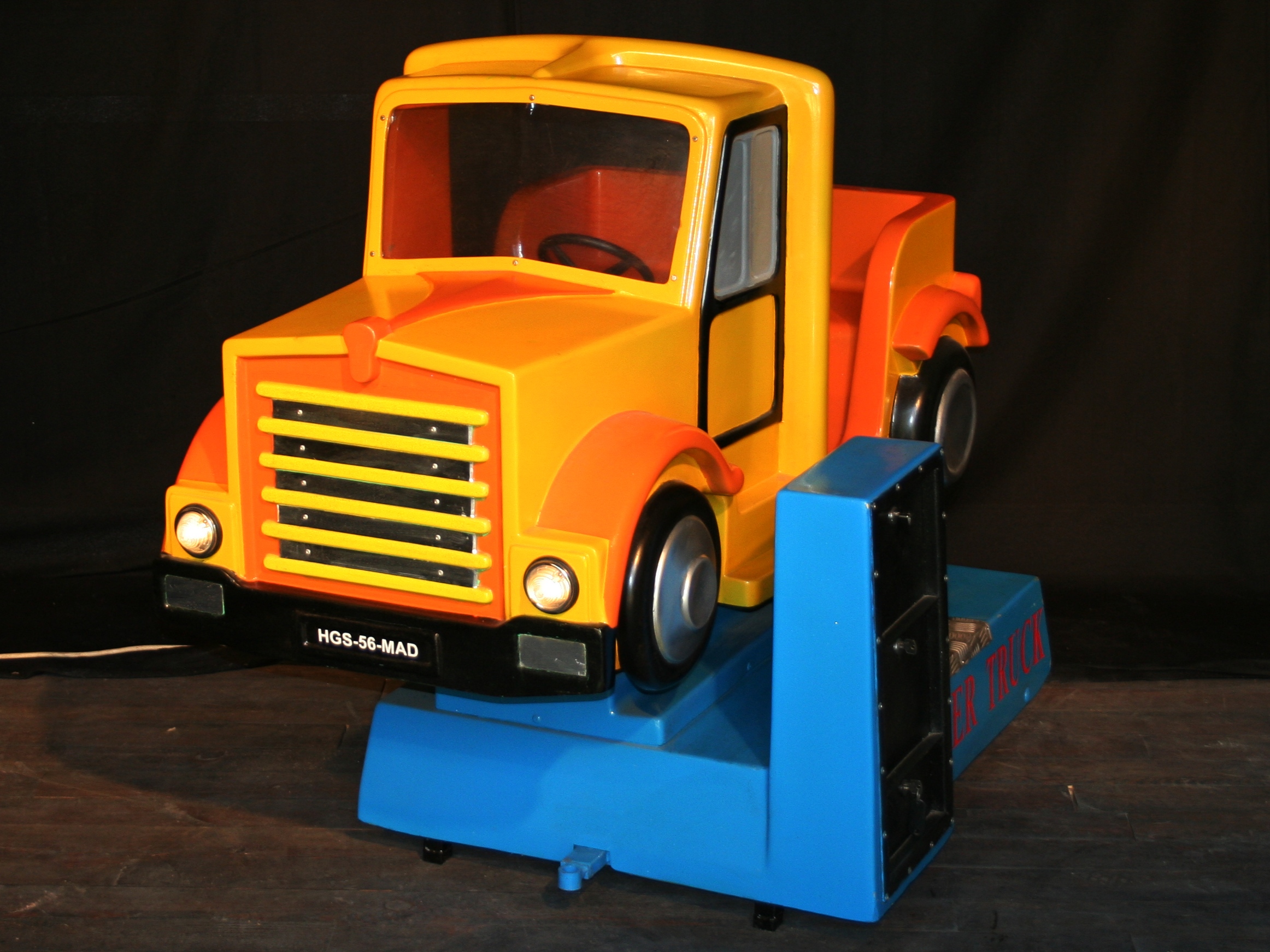 verhuur kiddy ride super truck huren