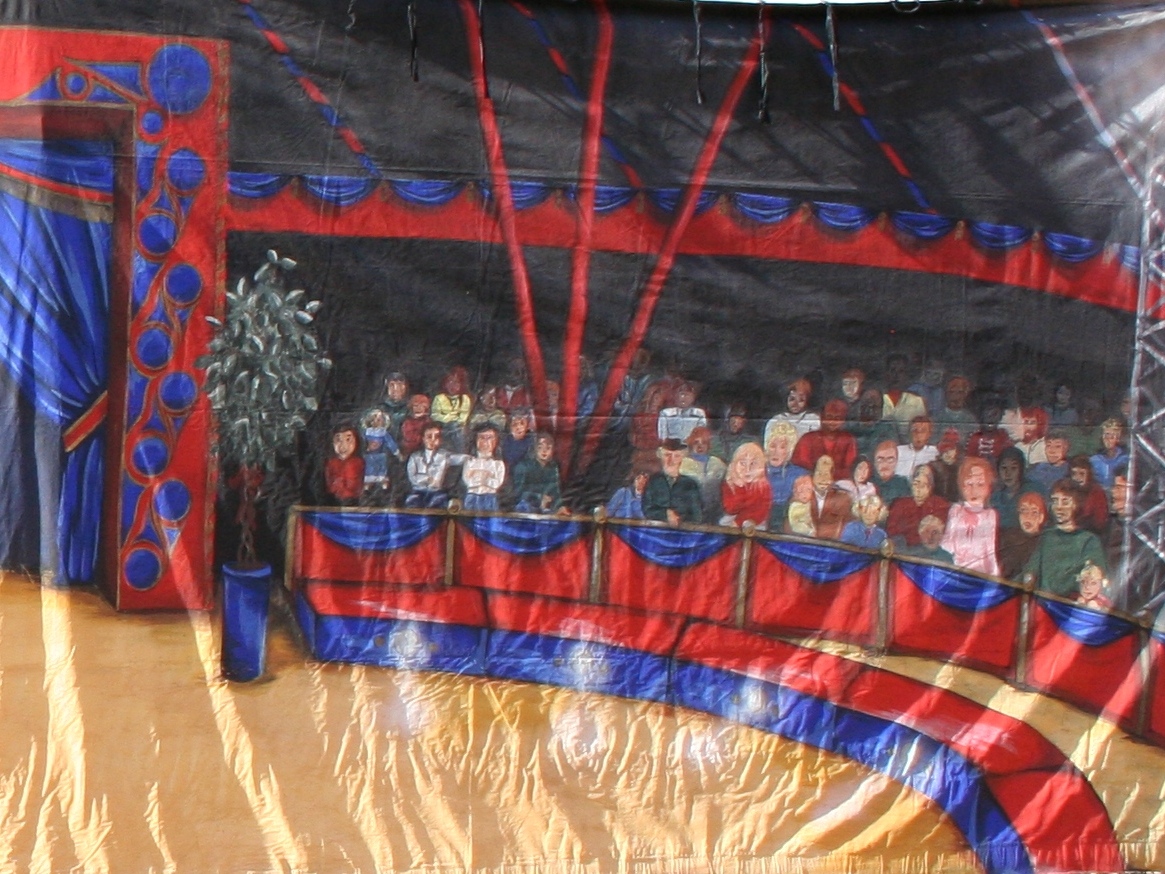 verhuur Decordoek Circus huren