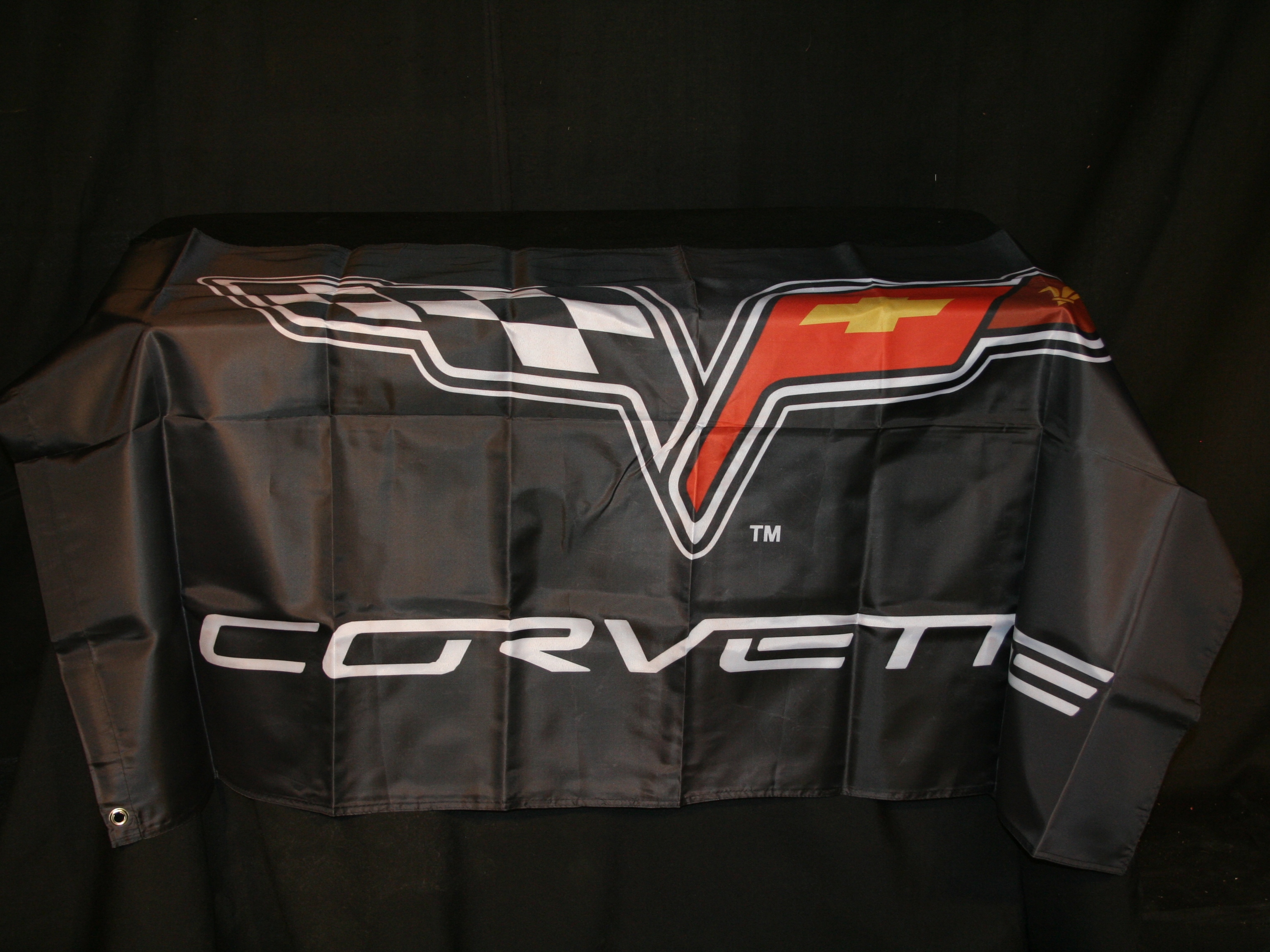 verhuur garage dealer vlag Corvette C6 huren