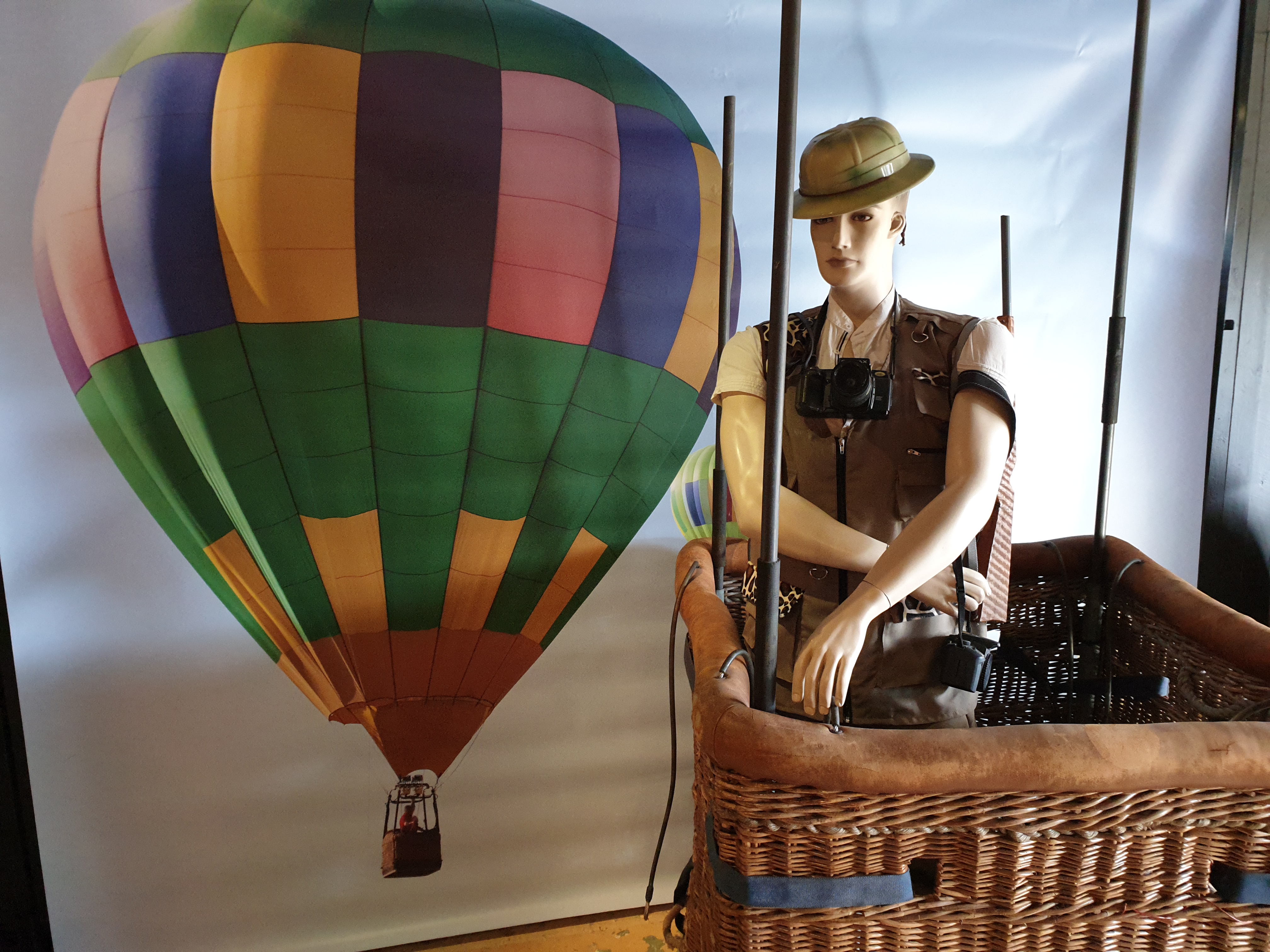 verhuur hete luchtballon mand huren