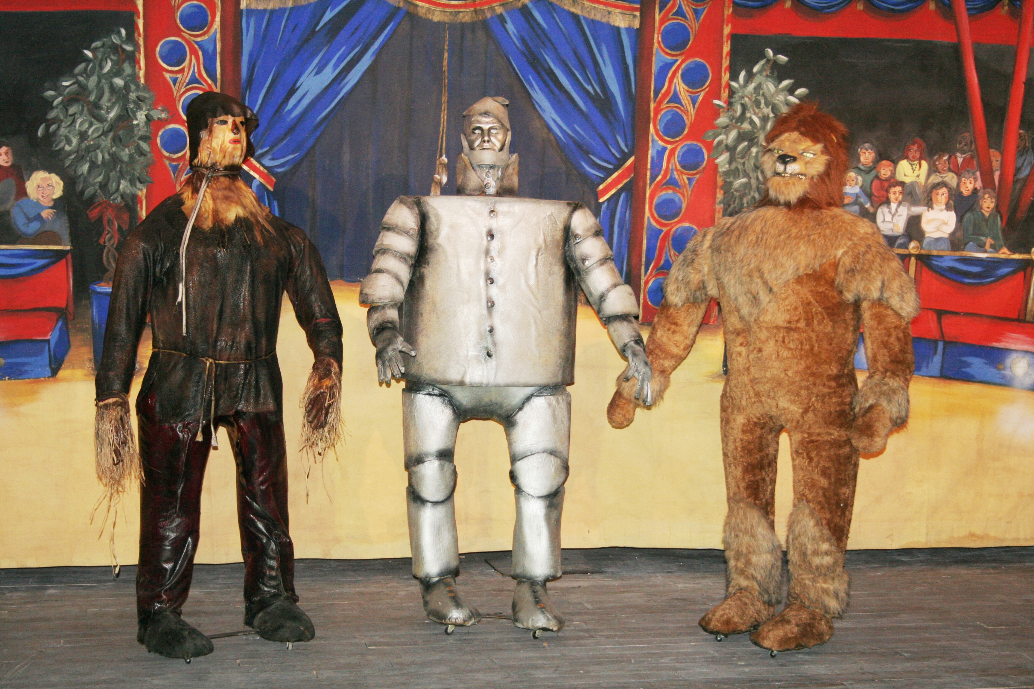 verhuur levensechte figuren beelden uit the Wizard of Oz huren