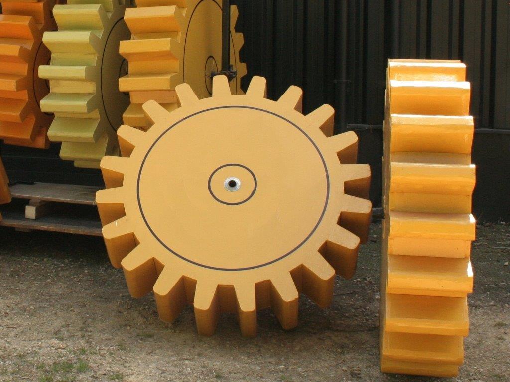 XXL gear wheels for rent