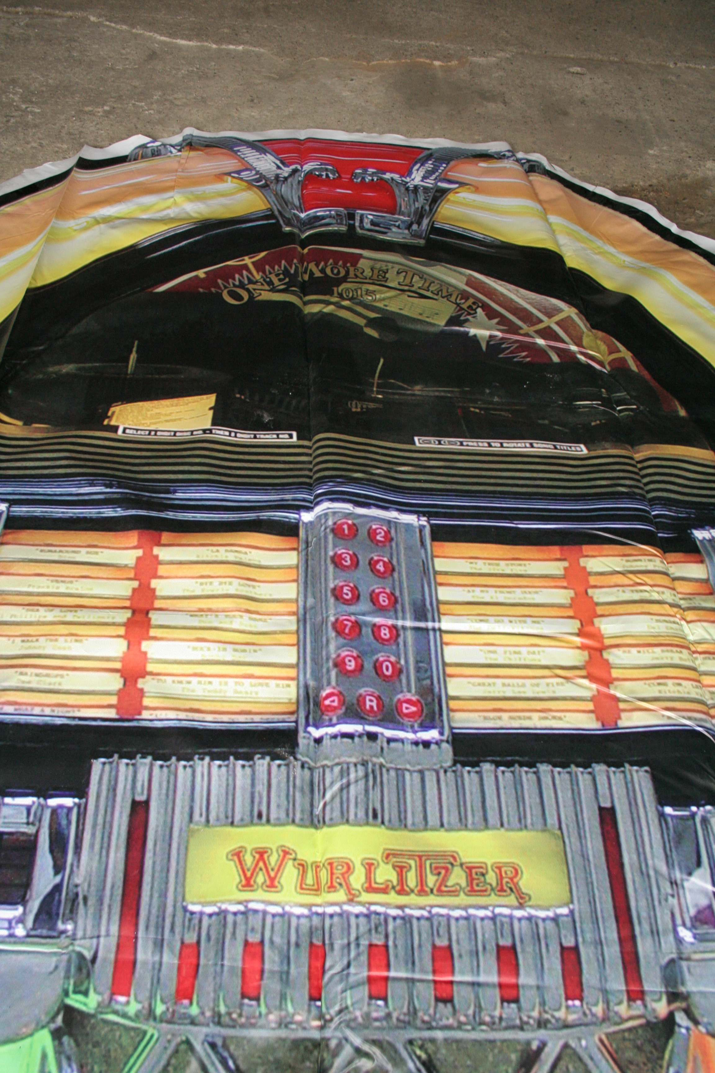 verhuur toneeldecor backdrop Wurlitzer juke box huren