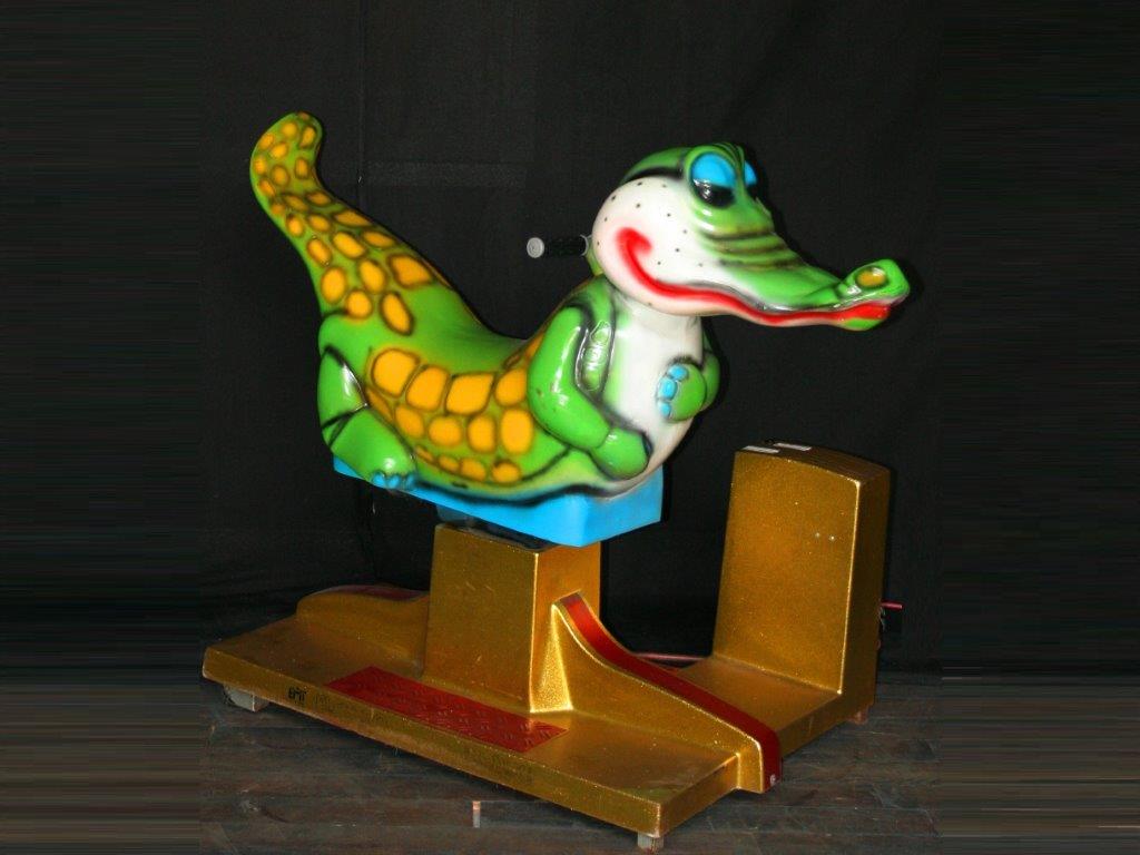 verhuur kiddie ride krokodil alligator huren