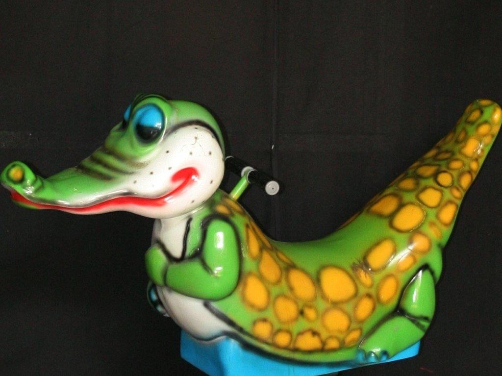 verhuur kiddie ride krokodil alligator huren