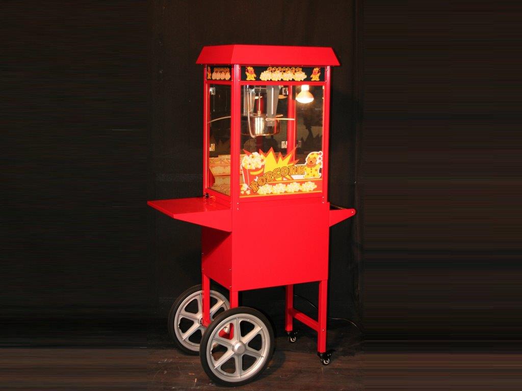 verhuur popcorn machine karretje  huren