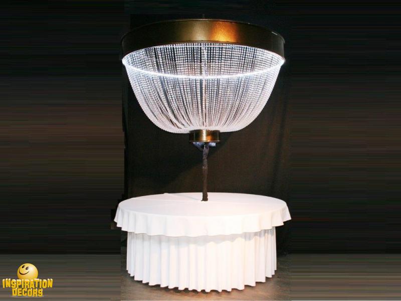 verhuur VIP tafels met luchter huren