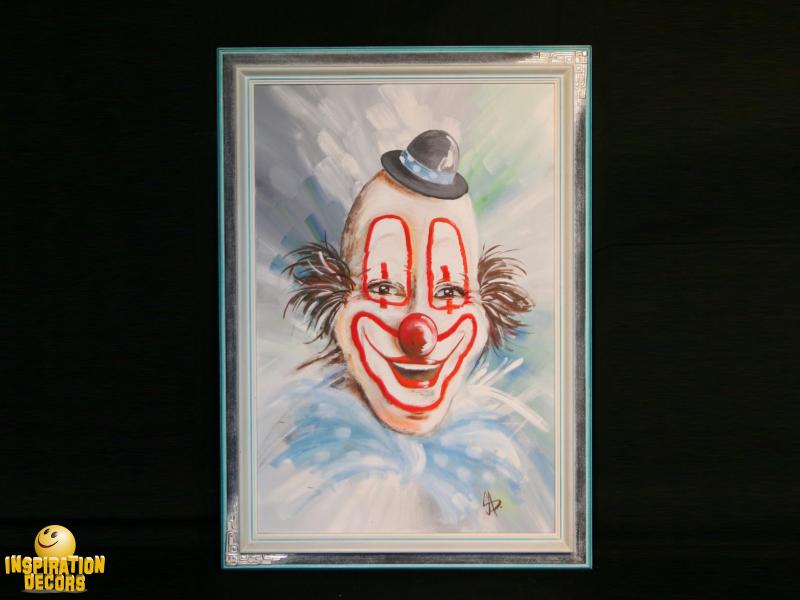 verhuur clown schilderij huren