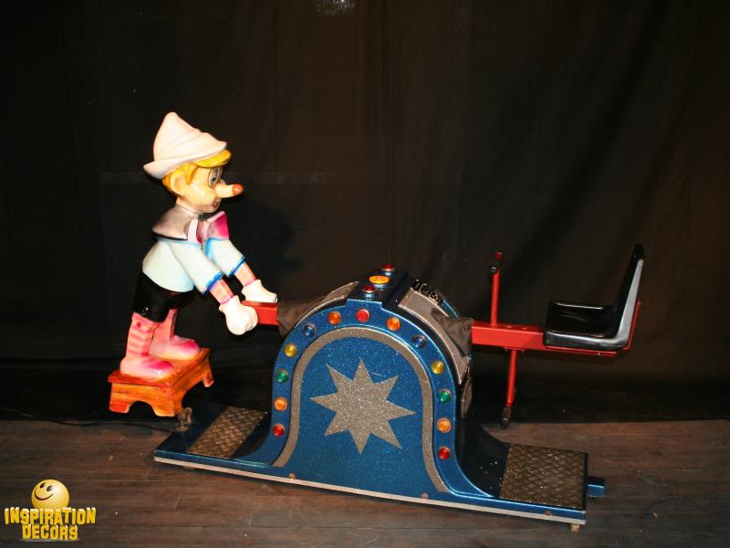 verhuur kiddy ride Pinnochio huren