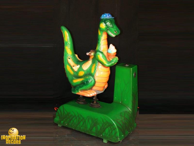 verhuur kiddie ride dino huren