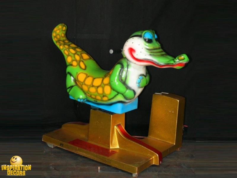verhuur kiddie ride krokodil alligator huren