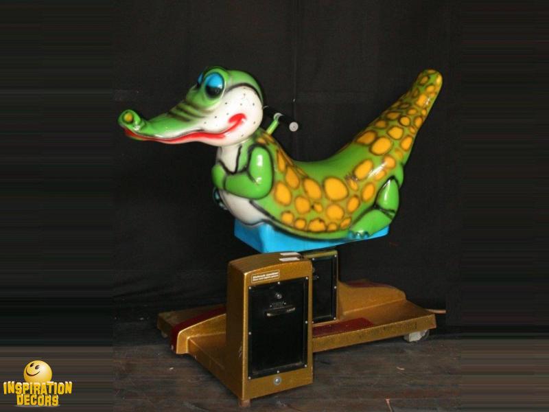 verhuur kiddie ride krokodil alligator huren