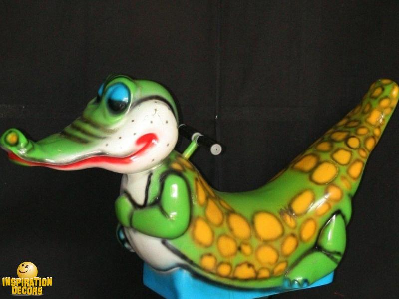verhuur kiddie ride krokodil alligator huren