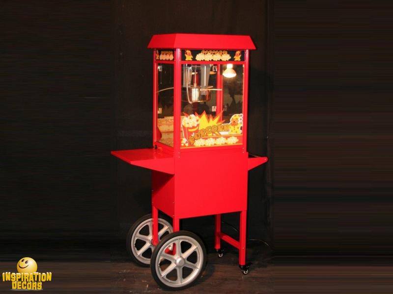 verhuur popcorn machine karretje huren