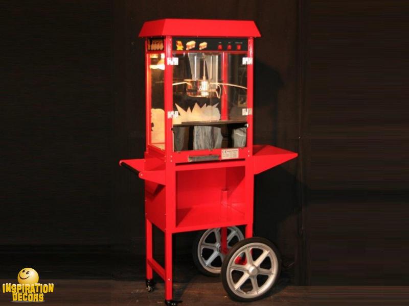 verhuur popcorn machine karretje huren