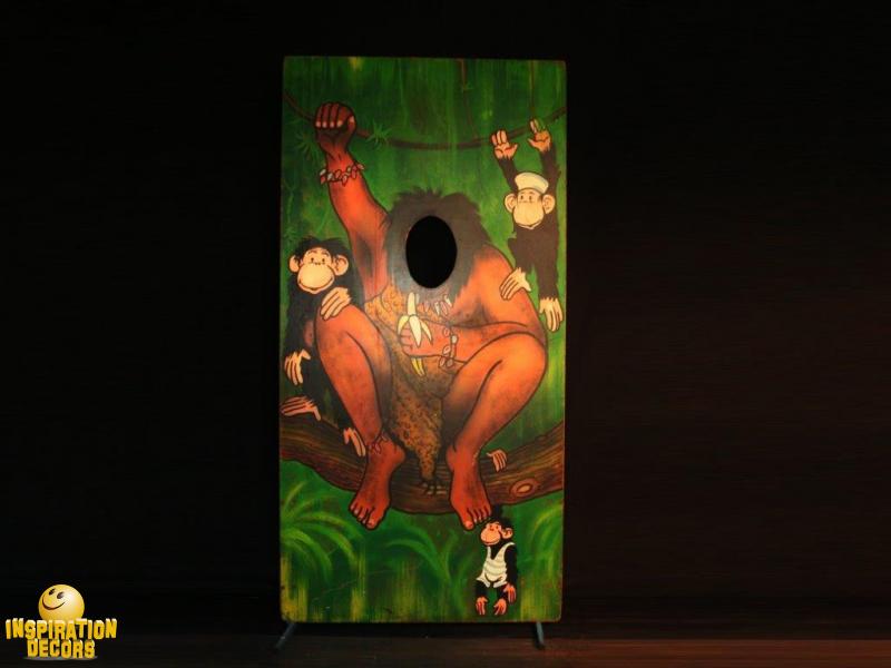 verhuur fotowand jungle huren