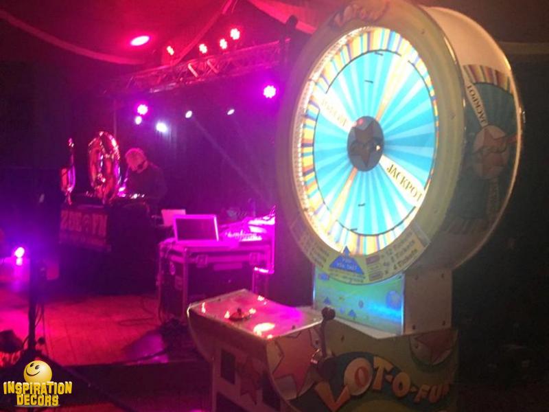 verhuur vintage rad van fortuin lunapark huren