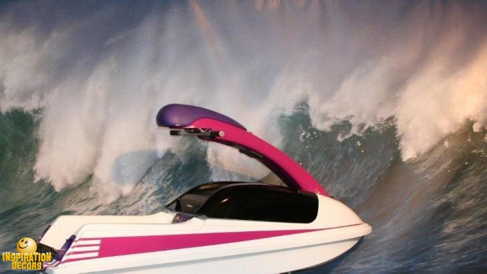 verhuur decor setting backdrop jetski huren