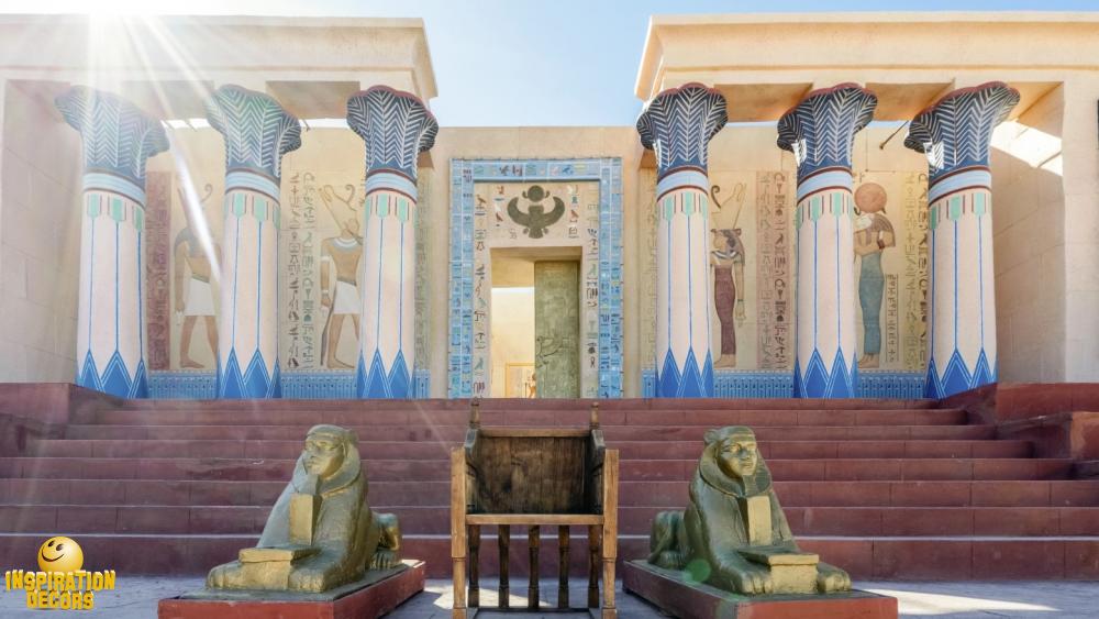 verhuur Romeinse troon in arena Egypte Asterix huren