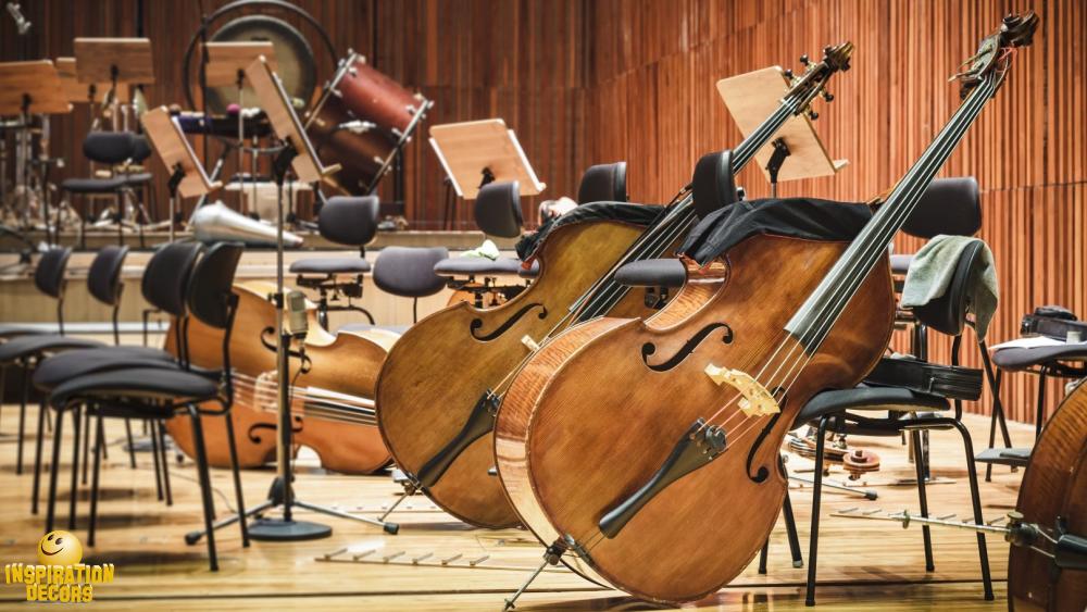 verhuur decor klassieke instrumenten huren