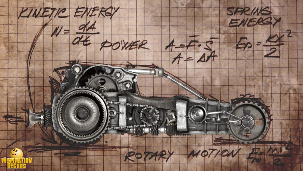 verhuur decor steampunk futuristic car huren