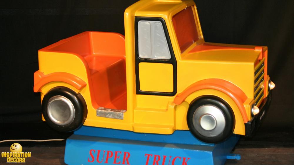 verhuur kiddy ride super truck huren