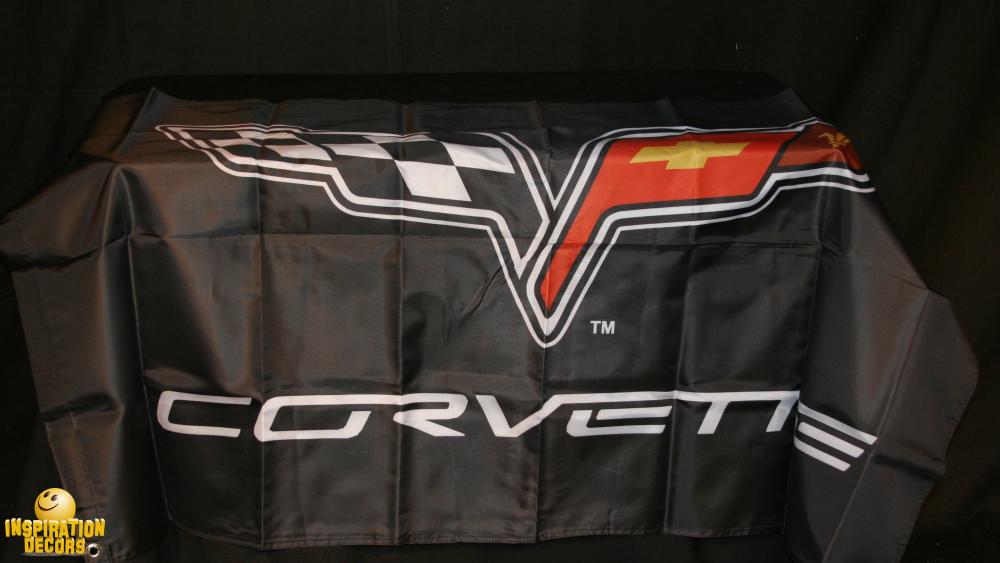 verhuur garage dealer vlag Corvette C6 huren