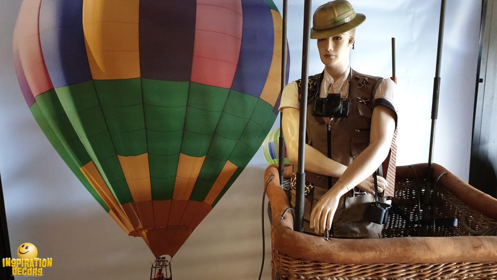 verhuur hete luchtballon mand huren