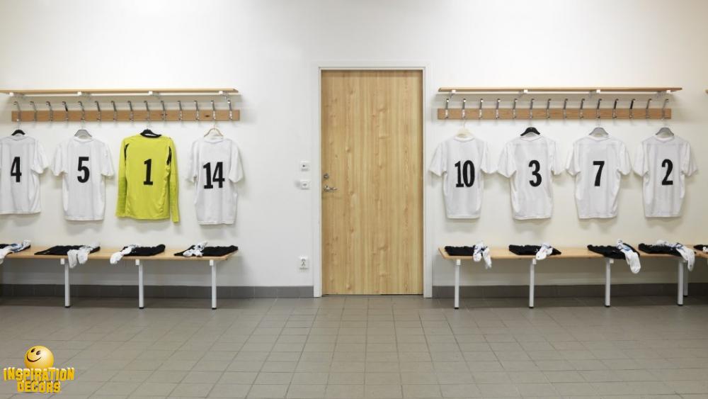 verhuur decor voetbal kleedkamer huren