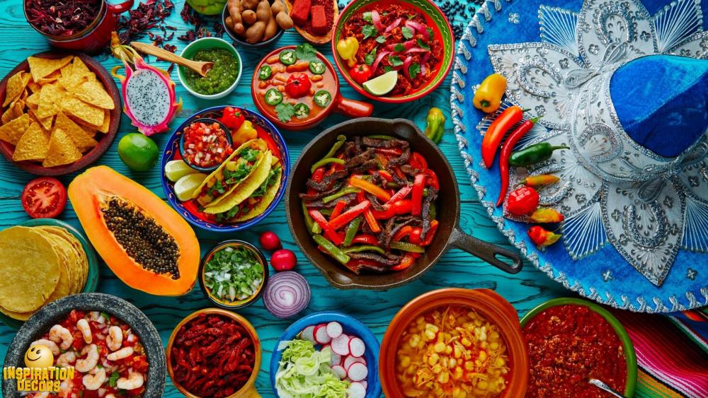 verhuur decor Mexicaans eten taco tortilla enchilada huren