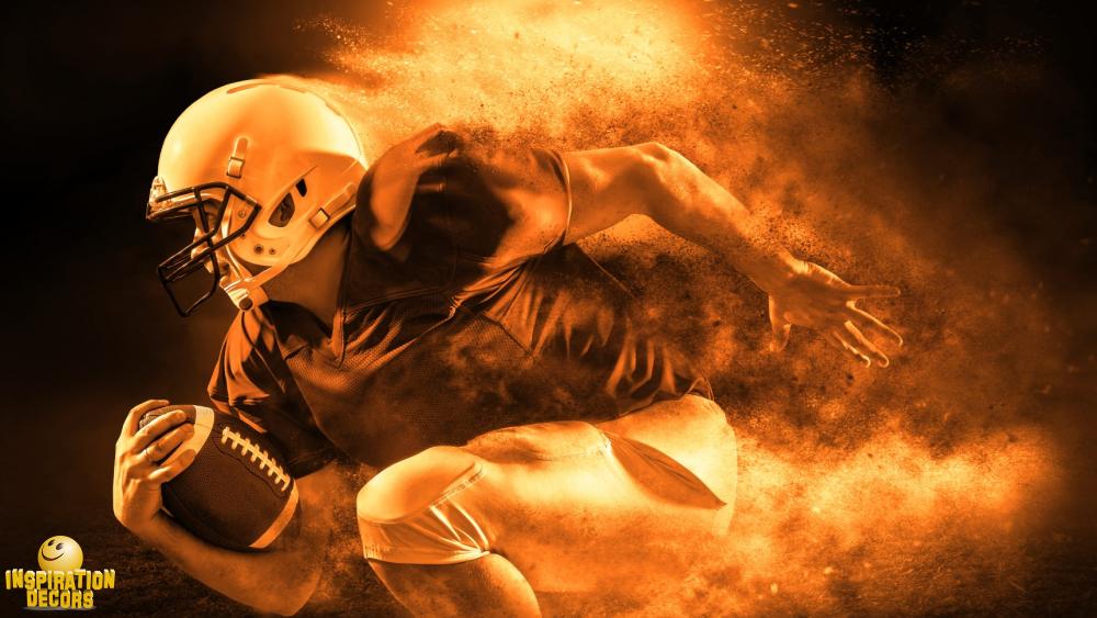 verhuur decor backdrop NFL American Football huren