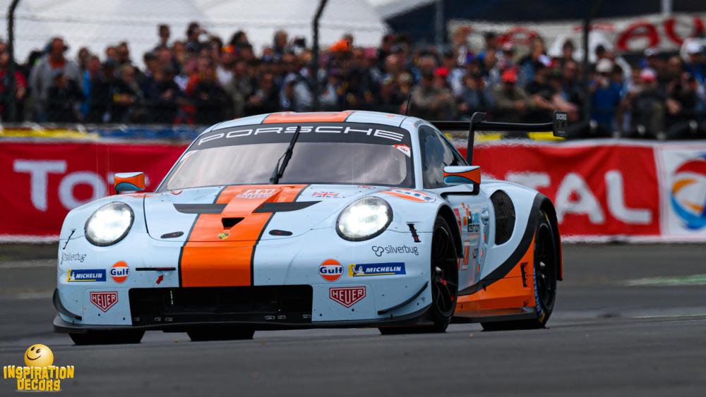 verhuur decor backdrop Porsche Gulf huren
