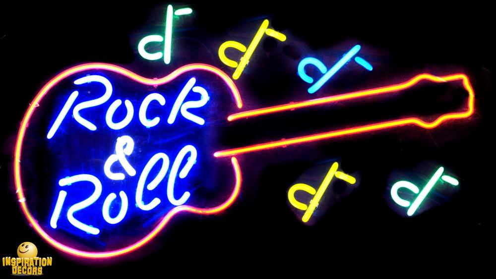 verhuur decor rock & roll neon huren