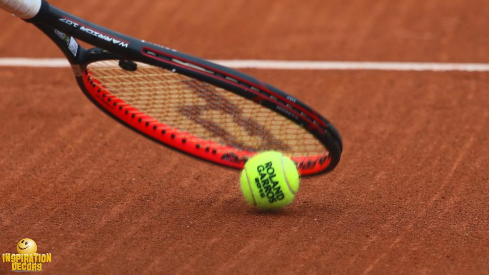verhuur decor backdrop tennisbal roland garros huren
