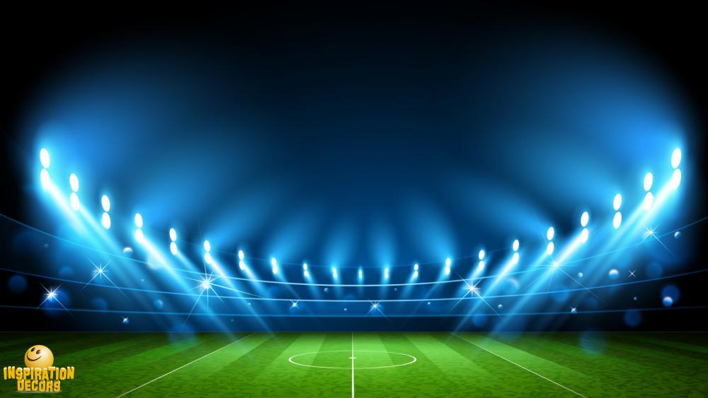 verhuur decor backdrop voetbalstadion huren
