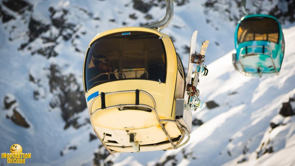verhuur decor wintersport skien gondolas huren