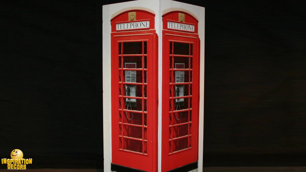 verhuur english phone booth huren