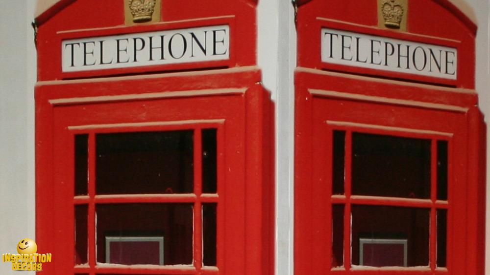 verhuur english phone booth huren