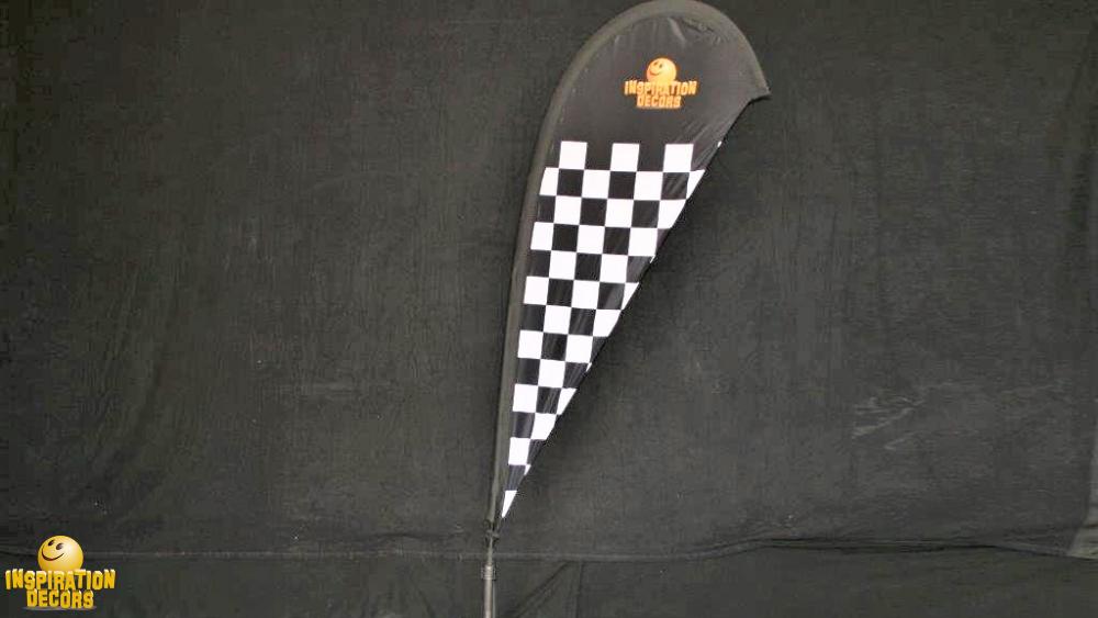 verhuur chequered flag aankomst vlag F1 autosport huren