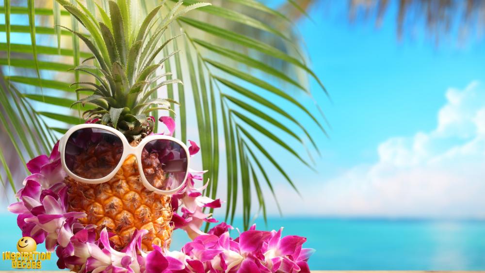 verhuur decor tropical beach party ananas huren