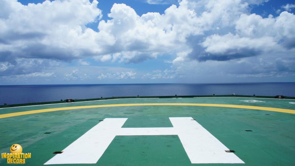verhuur decor helicopter platform huren