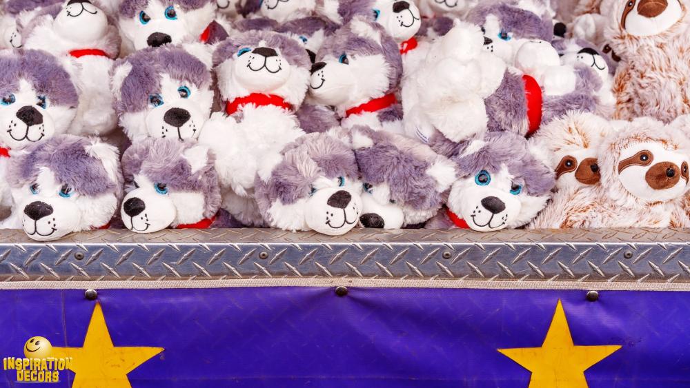 verhuur decor pluchen beertjes kermis huren