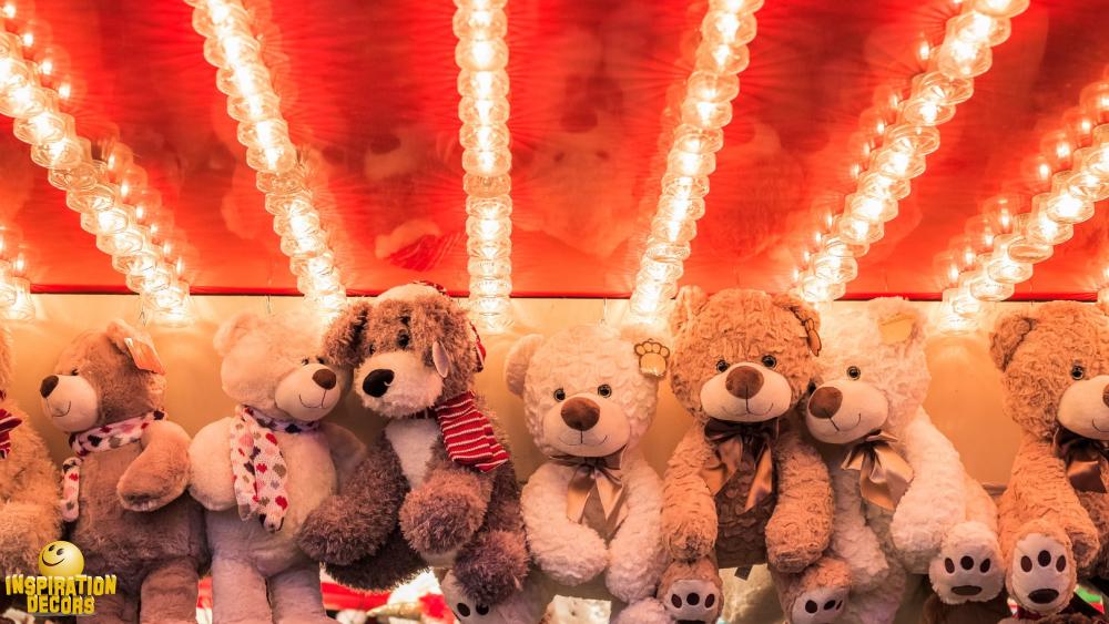 verhuur decor pluchen kermis beertjes huren