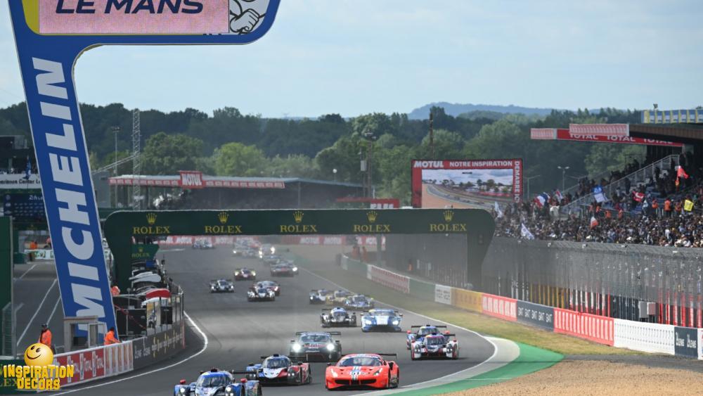 verhuur decor circuit 24h van Le Mans huren