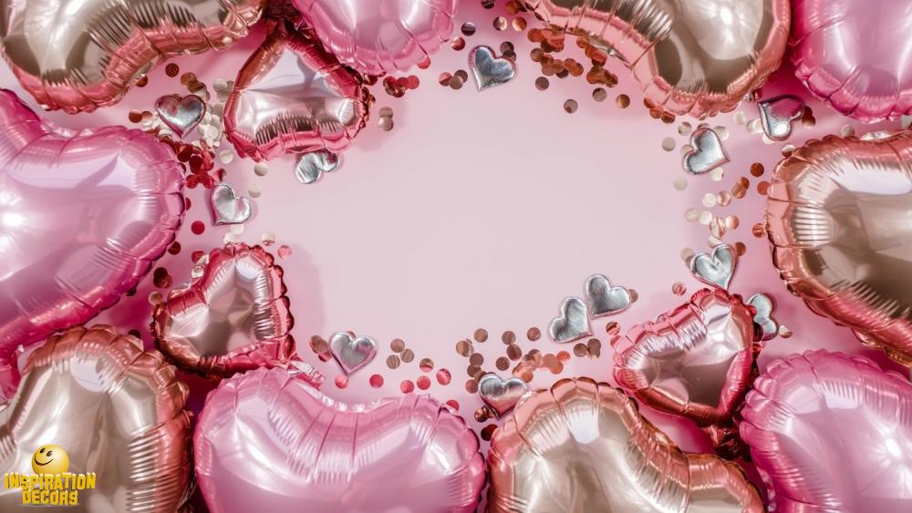 verhuur decor roze ballonnen huren