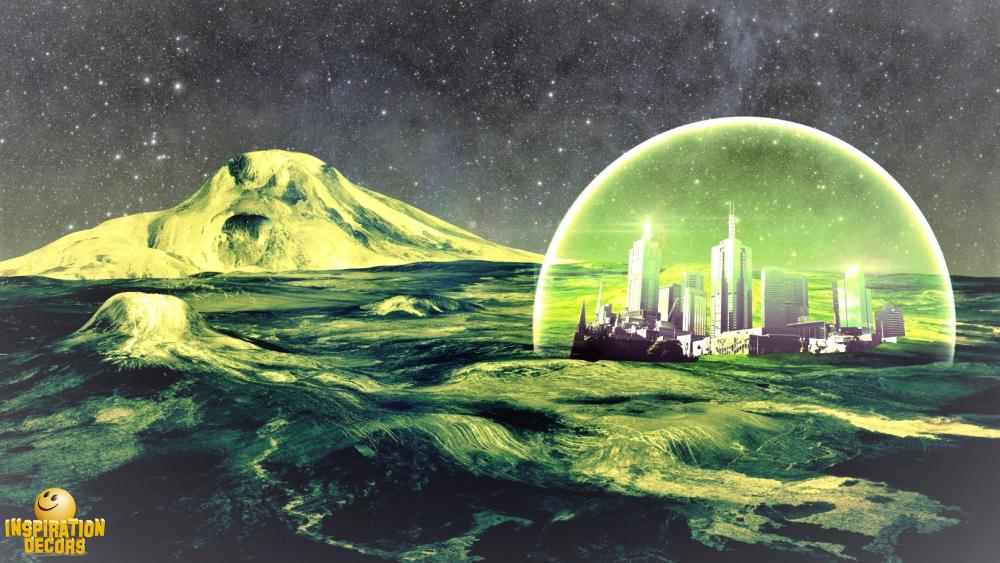 verhuur decor science fiction stad te huur