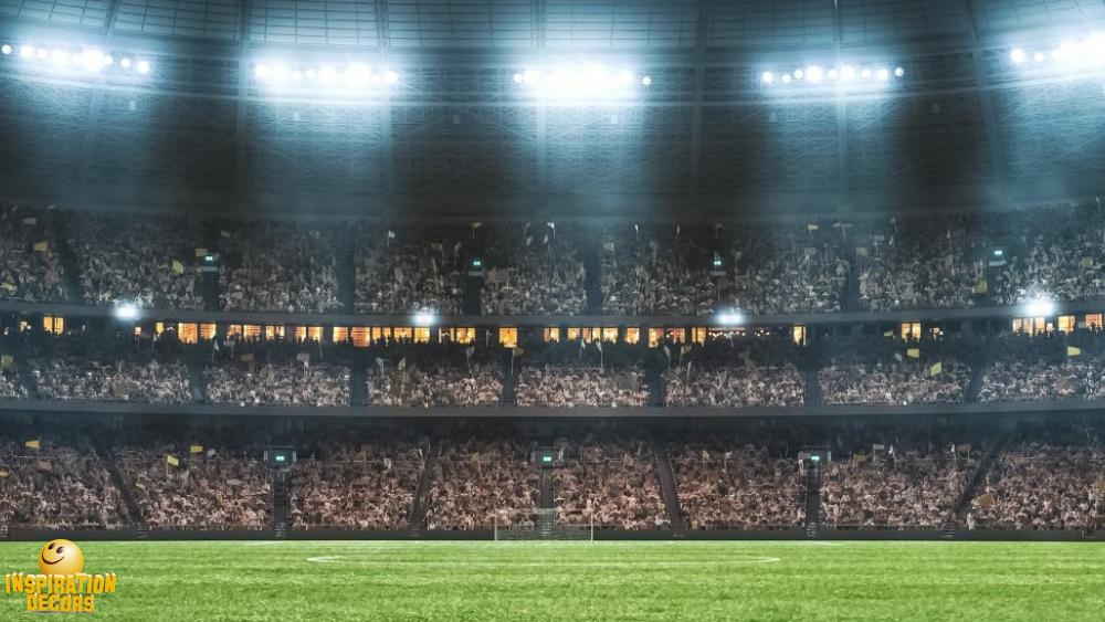 verhuur decor achtergrond voetbal stadion huren